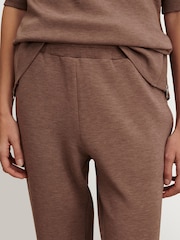 Varley Taupe Marl 25" The Slim Cuff Joggers - Image 5 of 9
