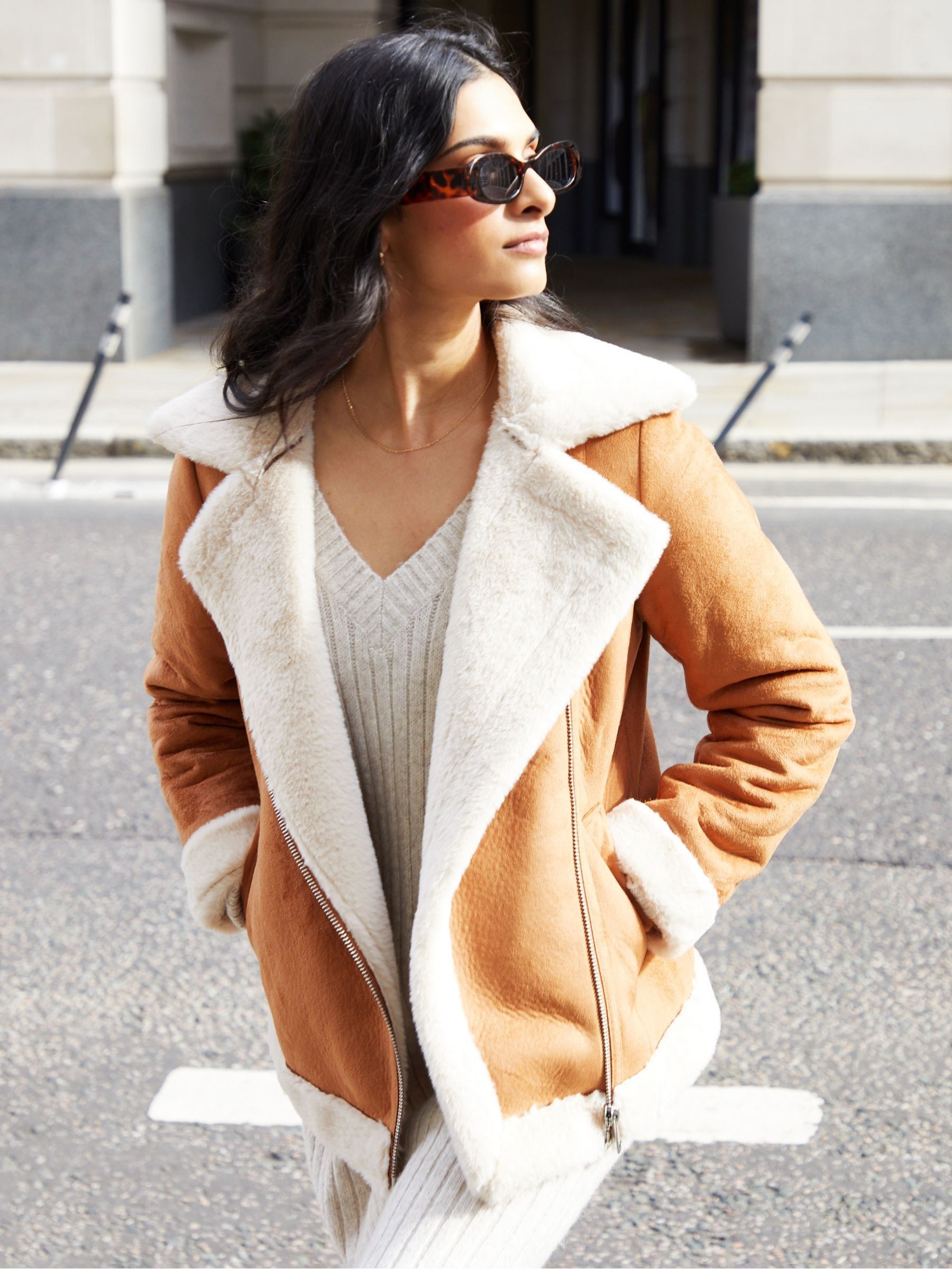 Next aviator jacket online