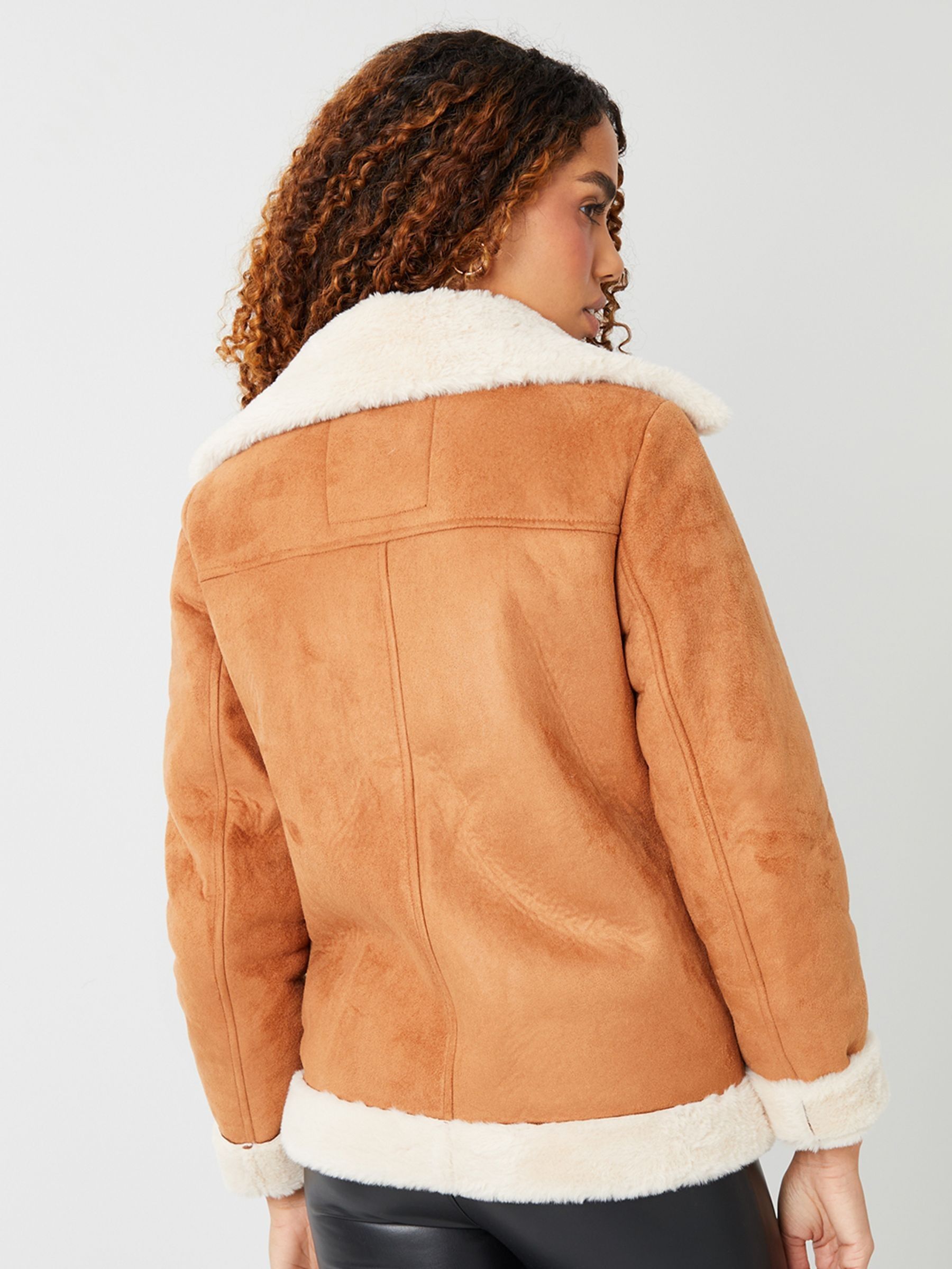 Next tan aviator jacket hotsell