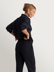 Varley Navy 25" The Slim Cuff Joggers - Image 6 of 10