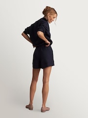Varley Navy Atrium High Rise Shorts 4.5" - Image 2 of 8