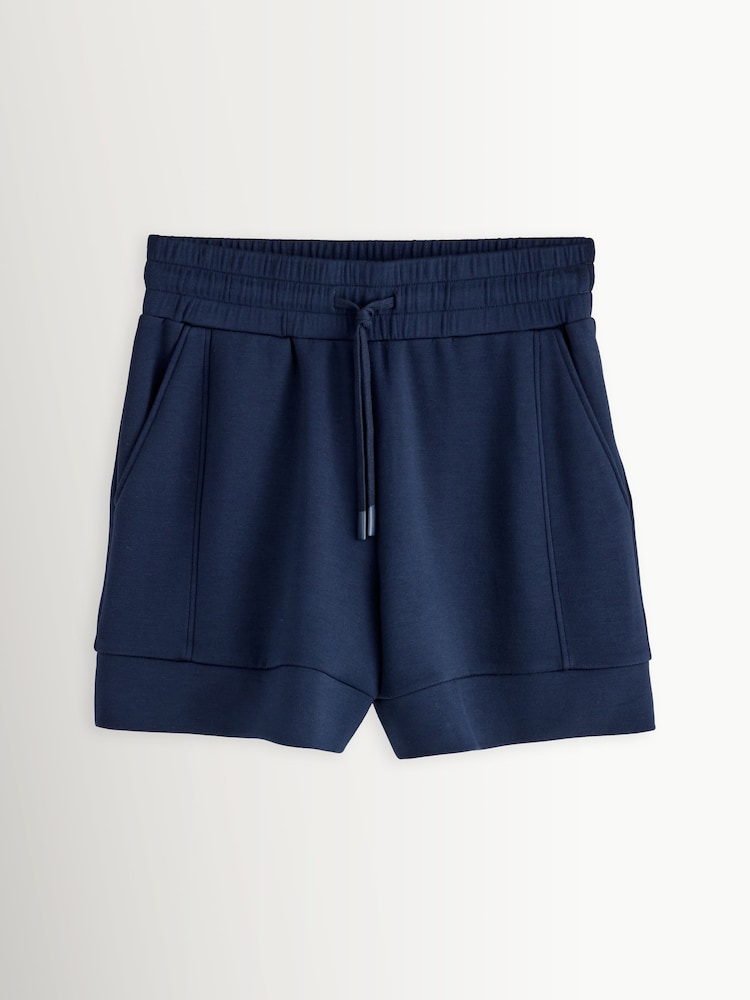 Varley Navy Atrium High Rise Shorts 4.5" - Image 8 of 8