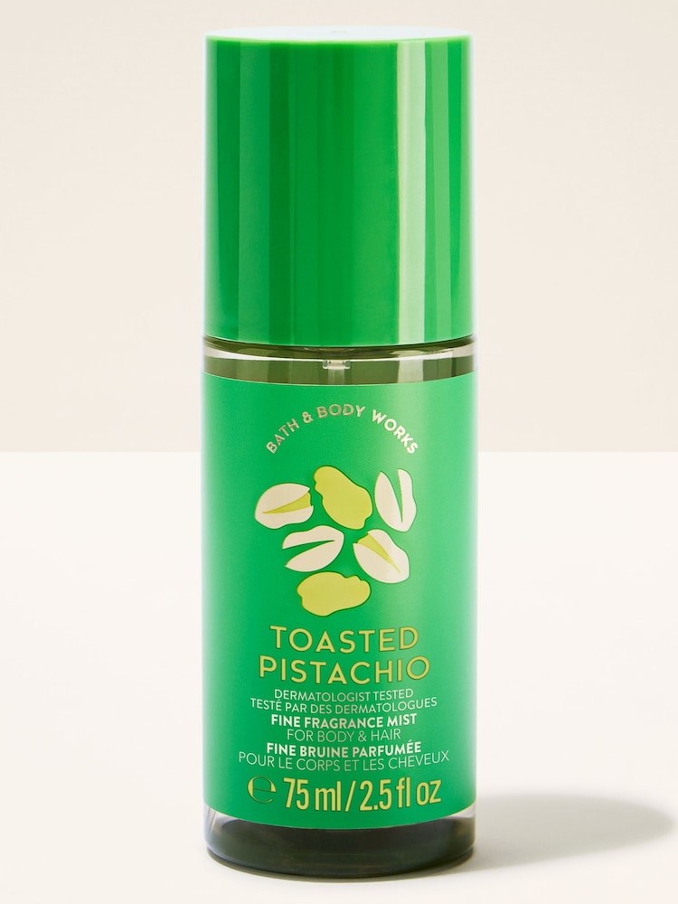 Bath & Body Works Toasted Pistachio Travel Size Fine Fragrance Mist 75ml - Image 1 of 4