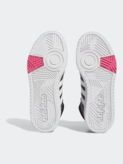 adidas Black Hoops 3.0 Mid Trainers - Image 7 of 9