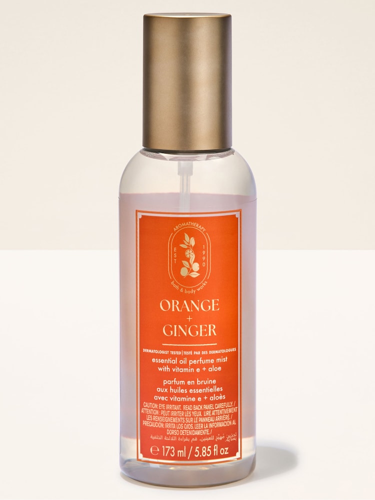 Bath & Body Works Orange Ginger Essential Oil Mist 177ml - Image 1 of 4 Bath & Body Works Orange Ginger Essential Oil Mist 177ml - Image 1 of 4
