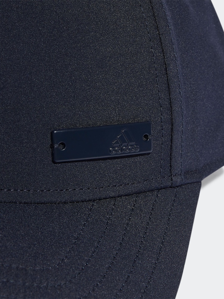 Blau - adidas Leichte Baseball-Cap mit Metallplakette - Bild 4 von 4