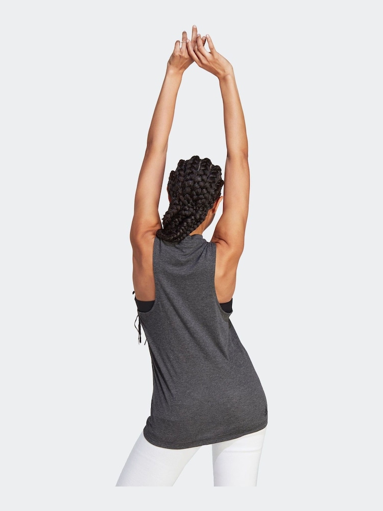 adidas Black Sportswear Future Icons Winners 3.0 Tank Top - Image 2 of 7