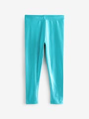 Blue Metallic Foil Shiny Leggings (3-16yrs) - Image 5 of 7