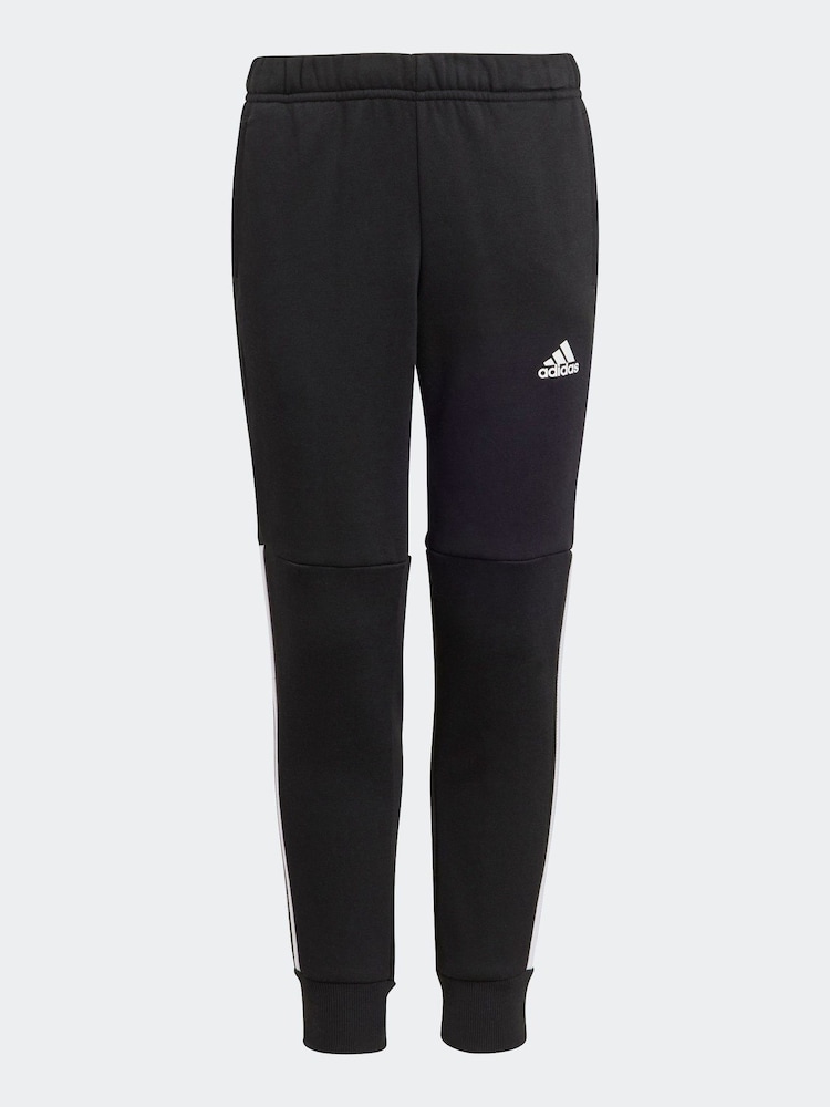adidas Red Kids Sportswear Tiberio 3-Stripes Colorblock Fleece Tracksuit - Image 2 of 6