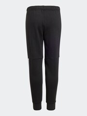 adidas Red Kids Sportswear Tiberio 3-Stripes Colorblock Fleece Tracksuit - Image 3 of 6