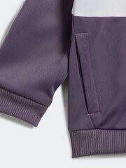 Survêtement adidas Sportswear Tiberio 3 bandes color block brillant - Image 3 of 4