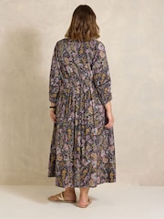 Evans Black Paisley Boho Dress - Image 3 of 5