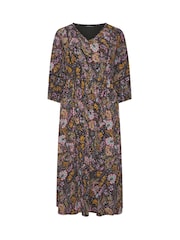 Evans Black Paisley Boho Dress - Image 5 of 5
