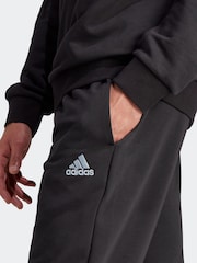adidas Black Sportswear Big Logo Terry Tracksuit - Image 6 of 8