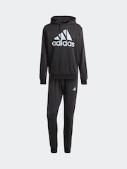 adidas Black Sportswear Big Logo Terry Tracksuit - Image 7 of 8