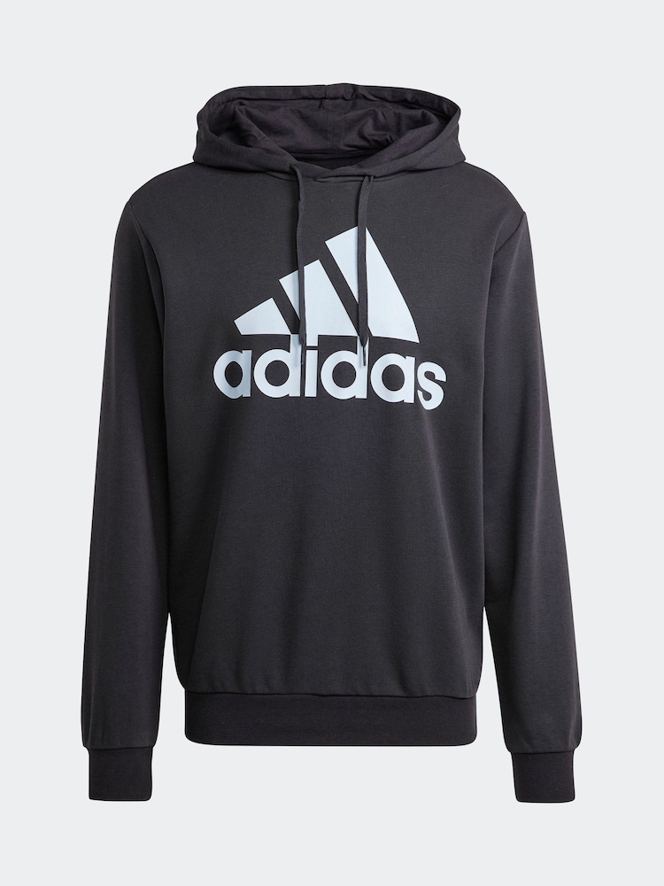 adidas Black Sportswear Big Logo Terry Tracksuit - Image 8 of 8