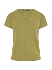 Evans Green V-Neck Knitted Top - Image 5 of 5