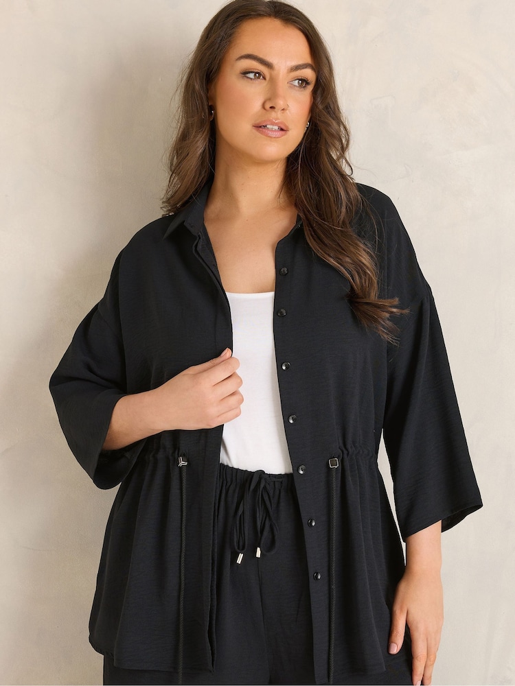 Evans Black Airflow Toggle Jacket - Image 1 of 7