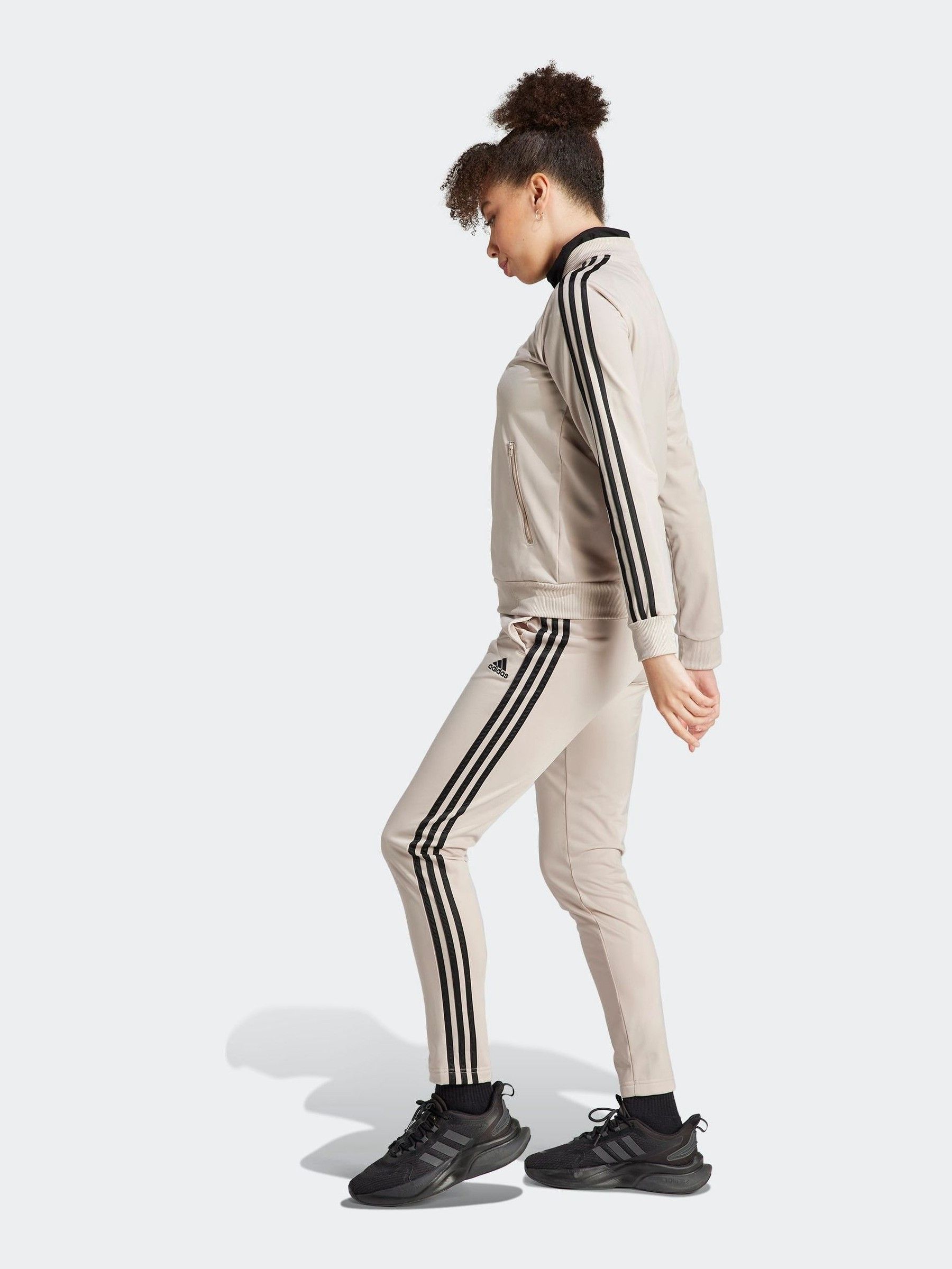 激安の Light adidas Buy Brown from Tracksuit Essentials Stripe 3 トップス