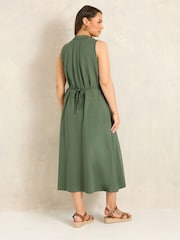 Evans Green Henley Dress - Image 3 of 5
