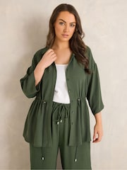 Evans Green Airflow Toggle Jacket - Image 2 of 7