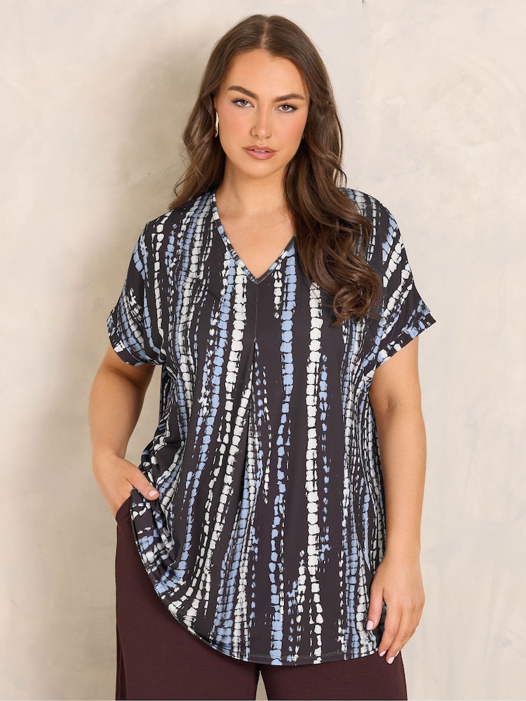 Evans Brown ITY Swing Top - Image 1 of 5 Evans Brown ITY Swing Top - Image 1 of 5