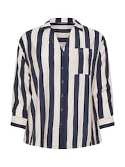 Evans Blue Stripe Airflow Shirt - Image 5 of 5