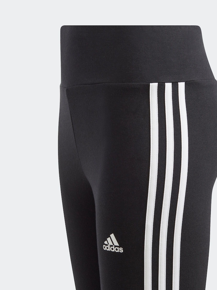 rožnata/črna - Adidas Otroška športna oblačila Tiberio 3-črtast; progast Colorblock Fleece Leggings Set - Slika 12 iz 12