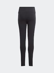 rožnata/črna - Adidas Otroška športna oblačila Tiberio 3-črtast; progast Colorblock Fleece Leggings Set - Slika 9 iz 12