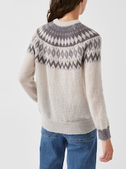 Radley London Brushed Fair Isle Pattern Yoke Jumper - Image 2 of 6