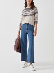 Radley London Brushed Fair Isle Pattern Yoke Jumper - Image 3 of 6