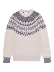 Radley London Brushed Fair Isle Pattern Yoke Jumper - Image 6 of 6