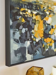 Yellow/Black Artist Collection by Scott Naismith Framed Canvas Wall Art - Image 4 of 7