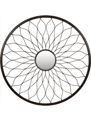 Libra Interiors Bronze Iconic Wall Art With Convex Mirror - Image 2 of 3
