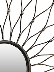 Libra Interiors Bronze Iconic Wall Art With Convex Mirror - Image 3 of 3