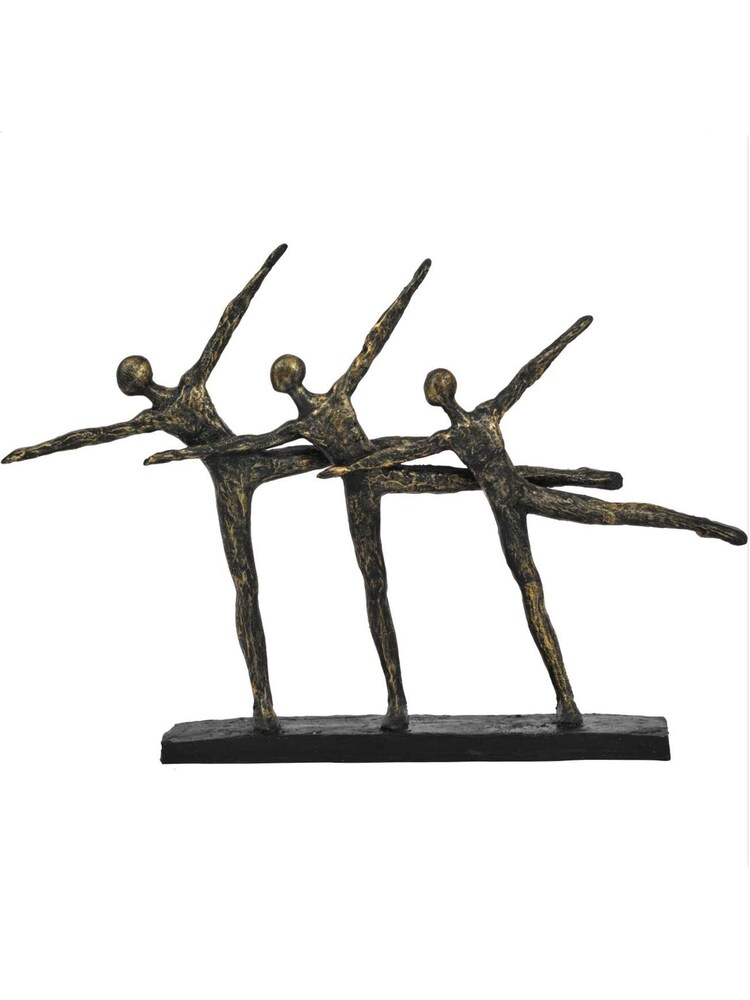 Libra Interiors Bronze Trio Of Ballet Dancers Sculpture - Image 2 of 3
