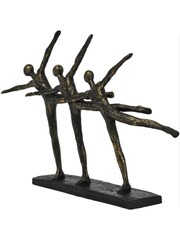 Libra Interiors Bronze Trio Of Ballet Dancers Sculpture - Image 3 of 3