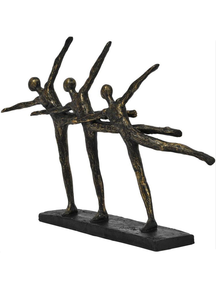 Libra Interiors Bronze Trio Of Ballet Dancers Sculpture - Image 3 of 3