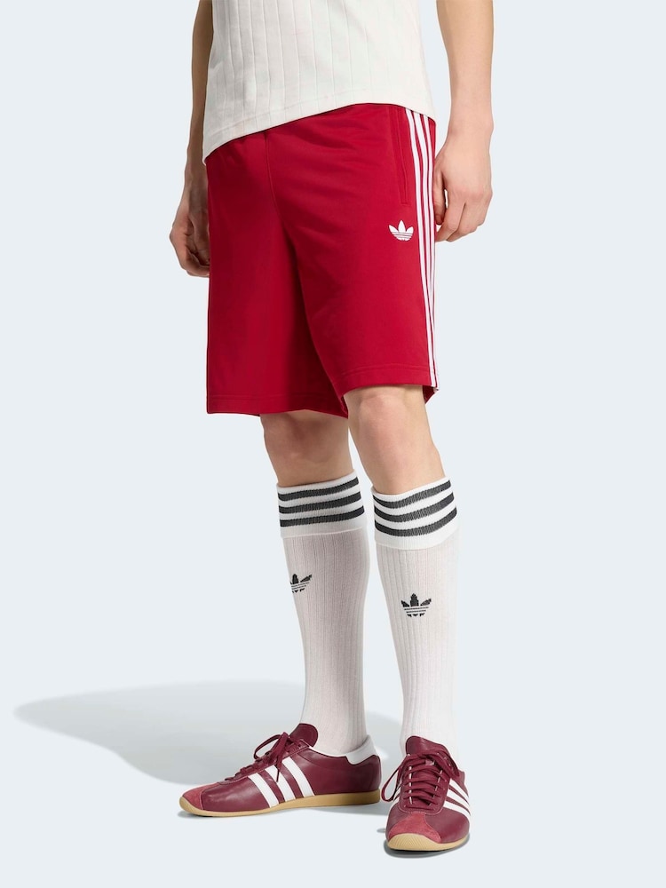 Կարմիր - adidas Originals Firebird շորտեր - Պատկեր 1 6-ից