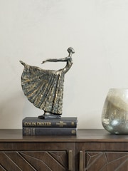 Libra Interiors Bronze Arabesque Ballet Dancer Sculpture - Image 1 of 4