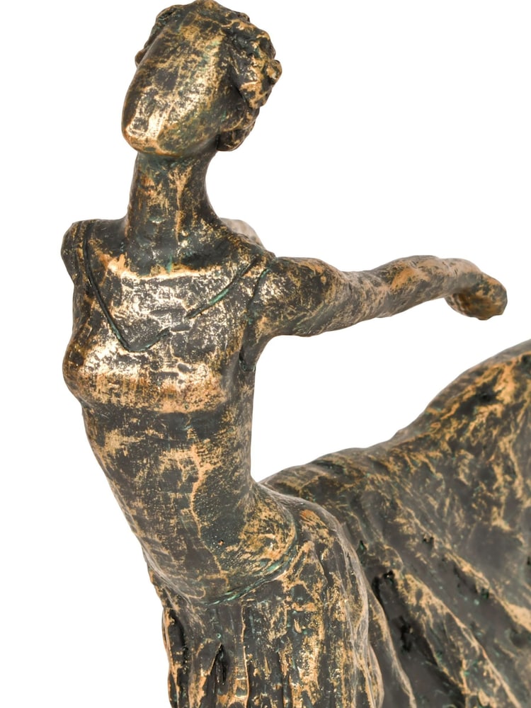 Libra Interiors Bronze Arabesque Ballet Dancer Sculpture - Image 4 of 4