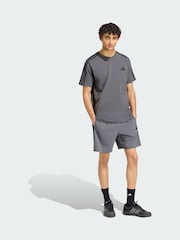 adidas Grey Essentials 3-Stripes Chelsea Lite Woven Shorts - Image 1 of 5