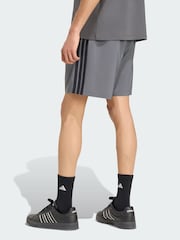 adidas Grey Essentials 3-Stripes Chelsea Lite Woven Shorts - Image 2 of 5