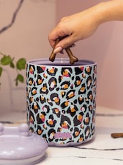 Eleanor Bowmer Leopard Pet Treat Jar - Image 1 of 4