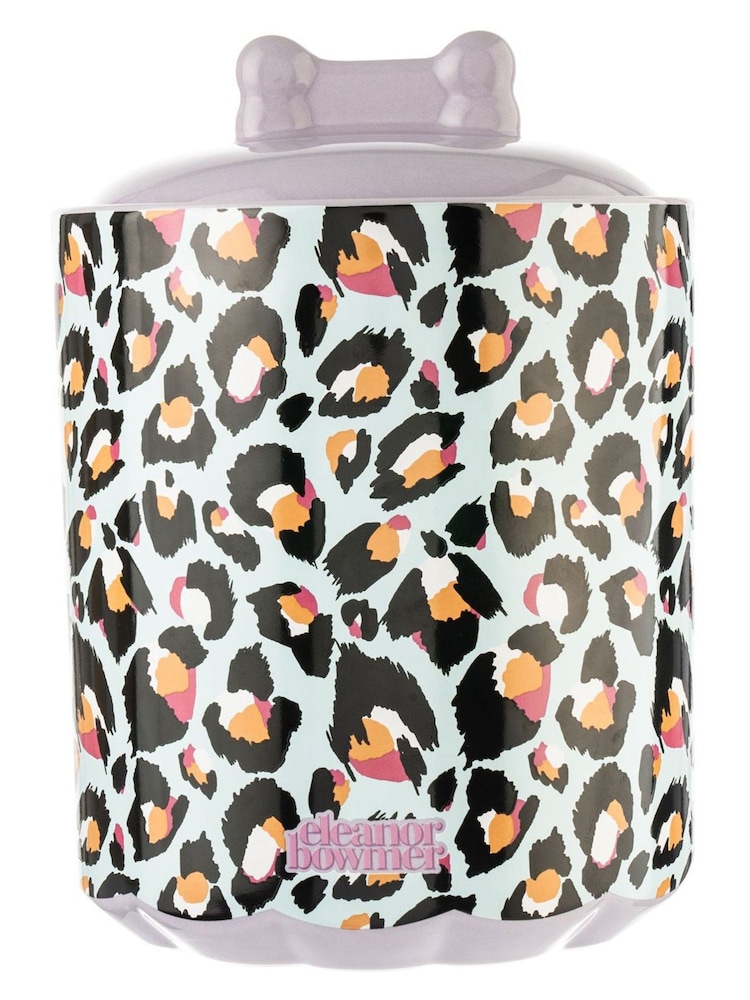 Eleanor Bowmer Leopard Pet Treat Jar - Image 2 of 4