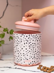 Eleanor Bowmer Dalmatian Pet Treat Jar - Image 1 of 4