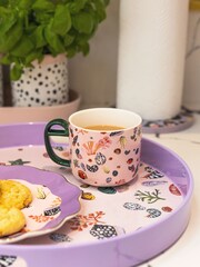 Eleanor Bowmer Shell Drink Tray - Image 1 of 4