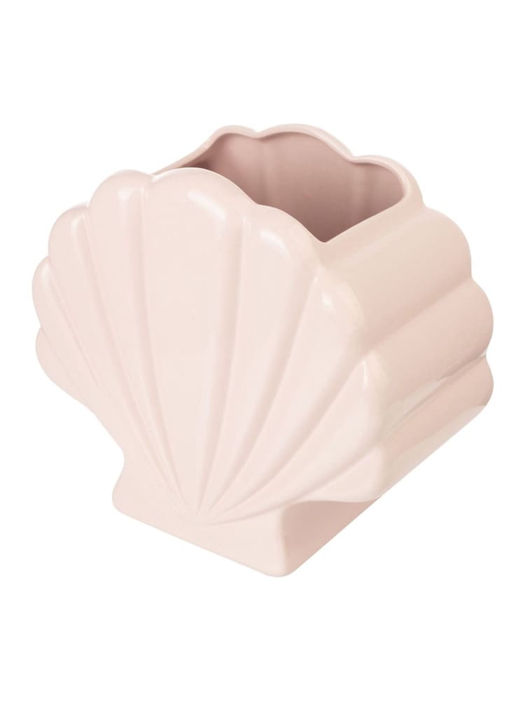 Eleanor Bowmer Pink Shell Vase - Image 2 of 4
