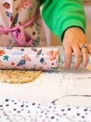 Eleanor Bowmer Shells Rolling Pin - Image 1 of 4