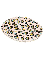 Eleanor Bowmer Pink Leopard Platter - Image 2 of 3